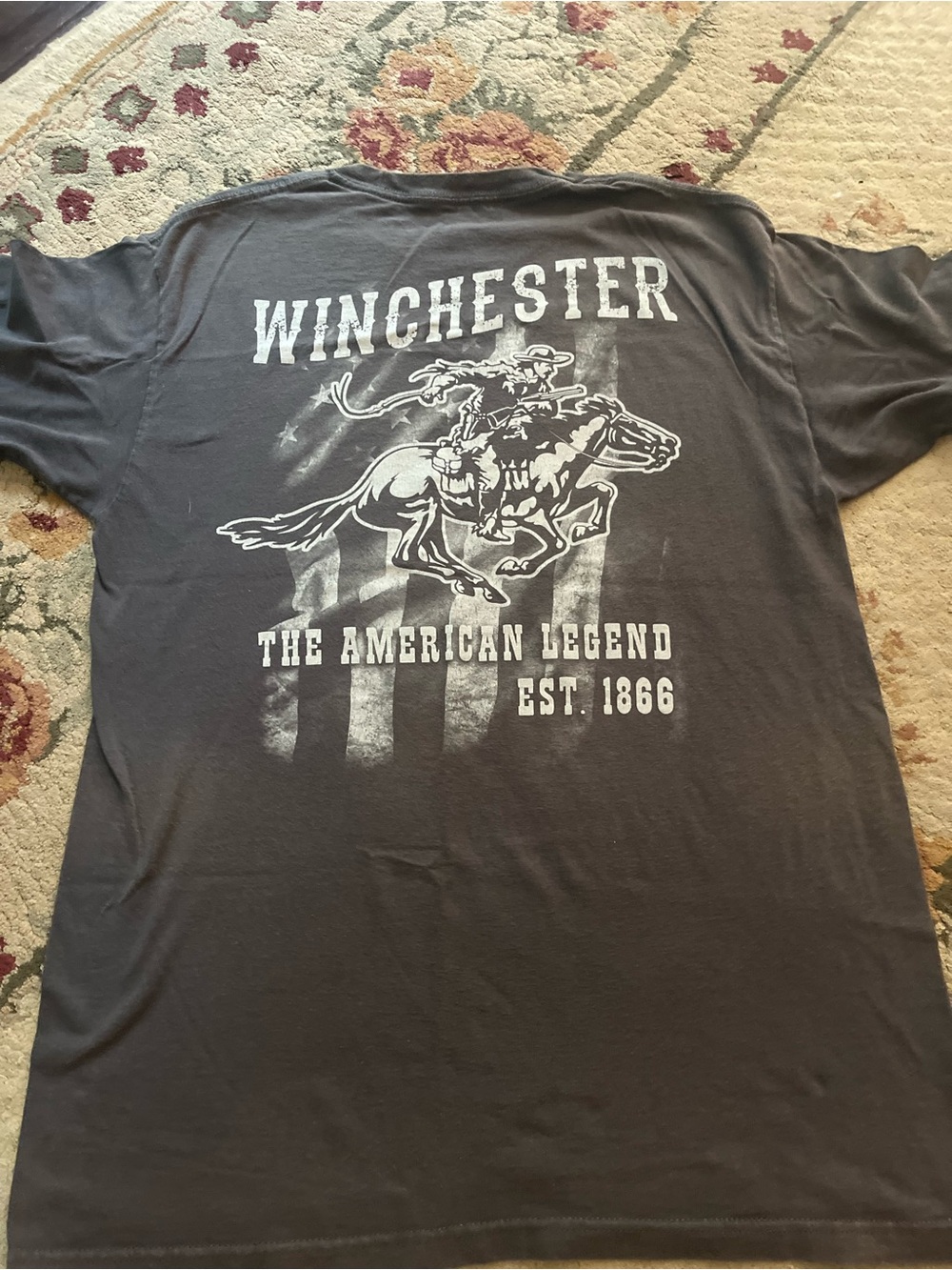 Winchester Men’s Short Sleeve Graphic Tee — Black